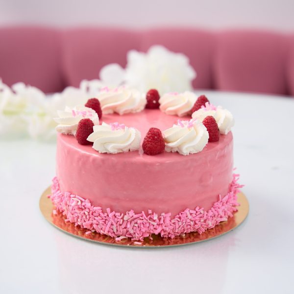 Tort mousse cu zmeură