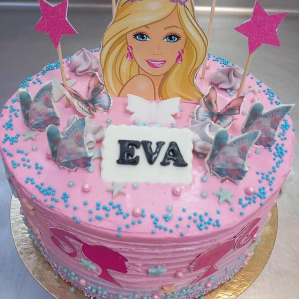 tort cu papusa barbie