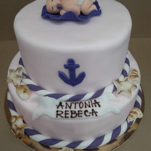 tort pentru botez de baiat