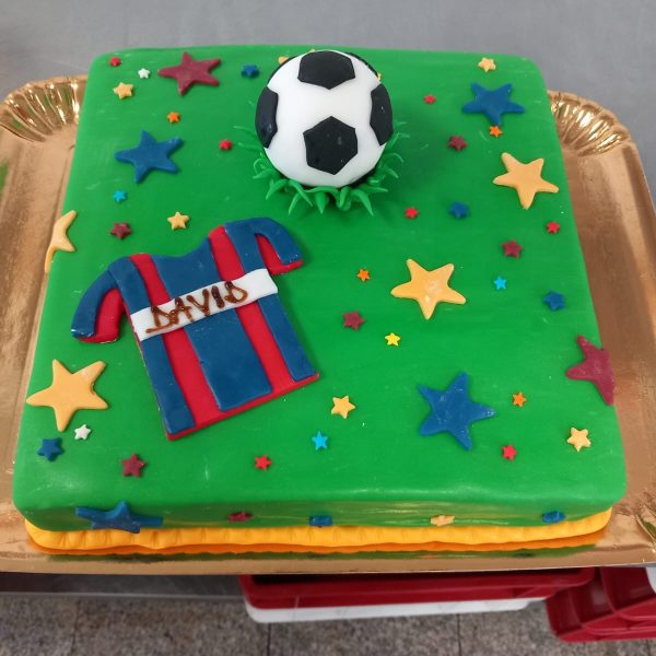 tort de baieti cu fotbal