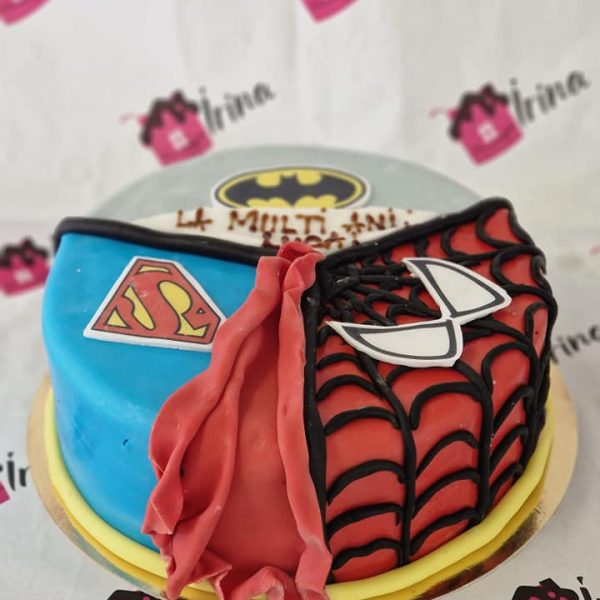 TORT SPIDERMAN 1 PASTA DE ZAHAR